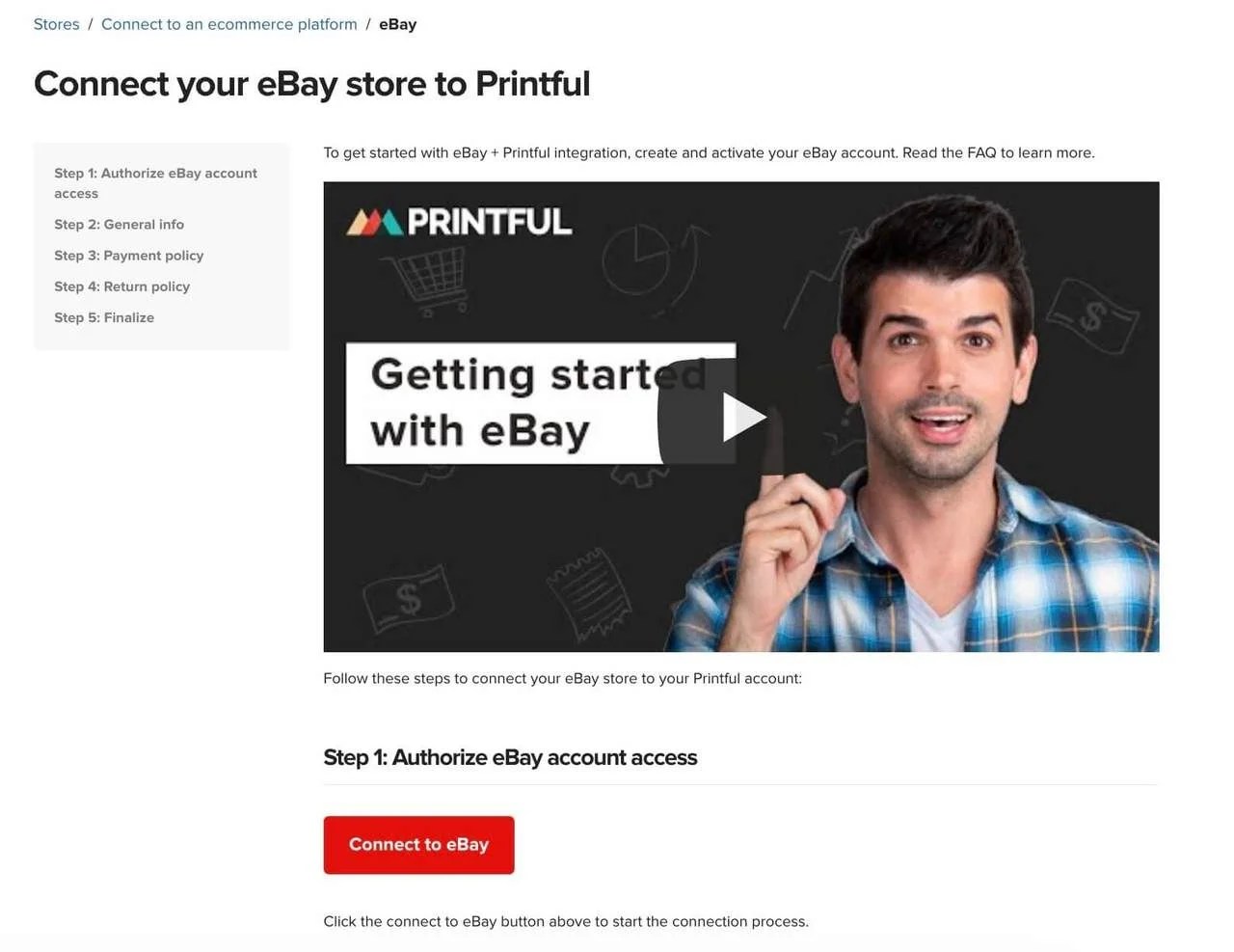 How to Sell PrintonDemand Products on eBay Printful Printful